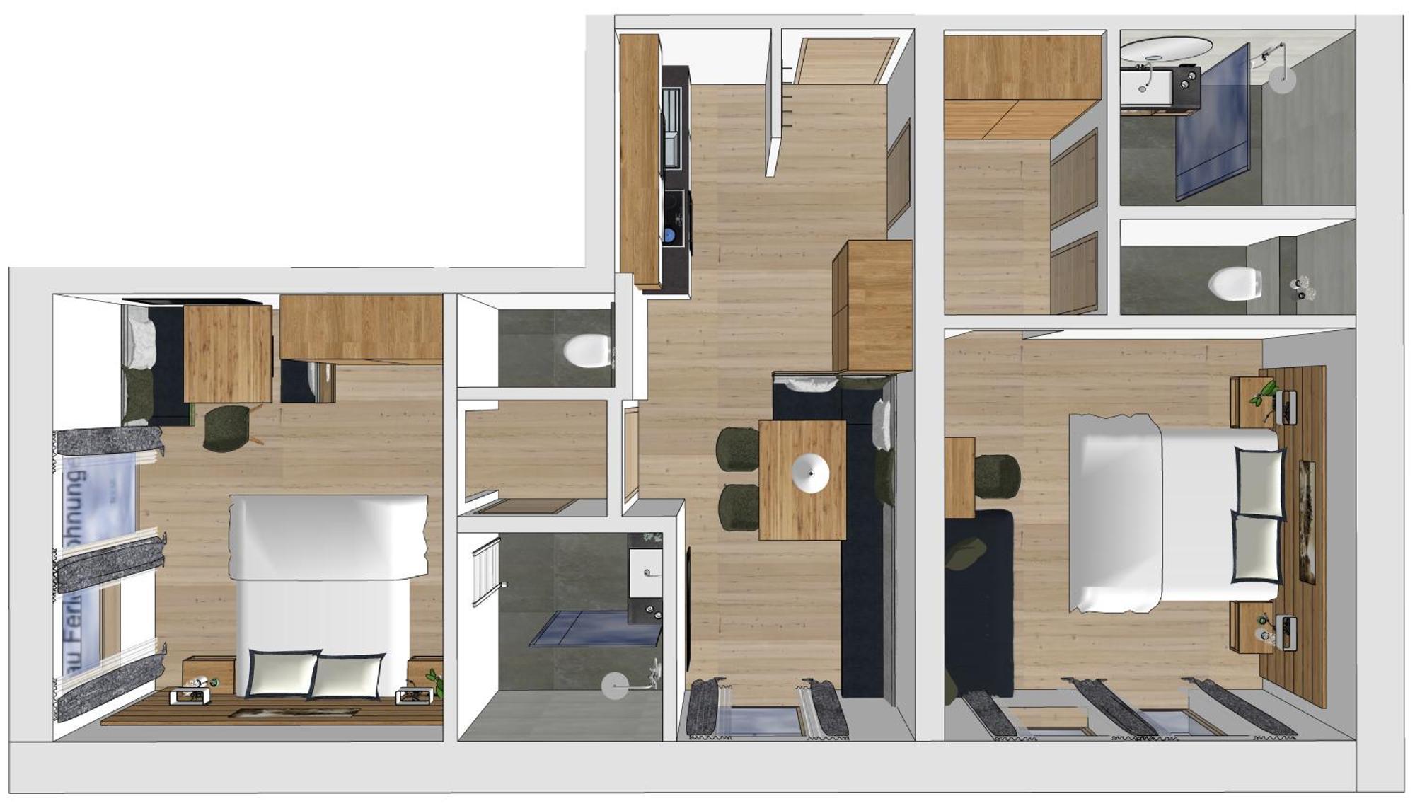 Appartements Penzinghof Mayrhofen Buitenkant foto